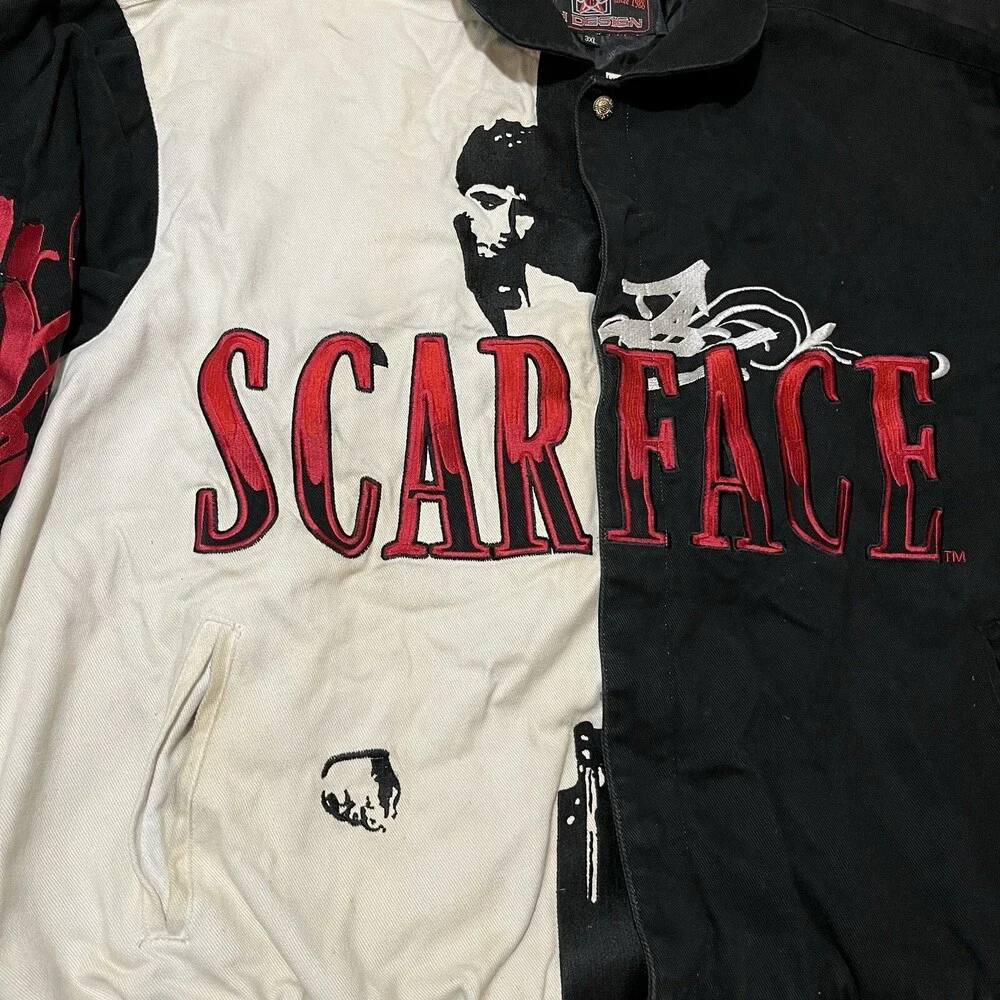 Scarface Jacket The World is Yours Mens 3XL Original JH Design Jeff Hamilton 90s